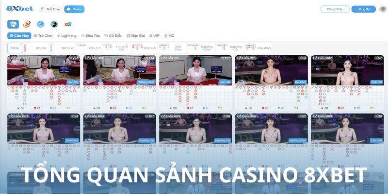 Tổng quan về casino 8xbet